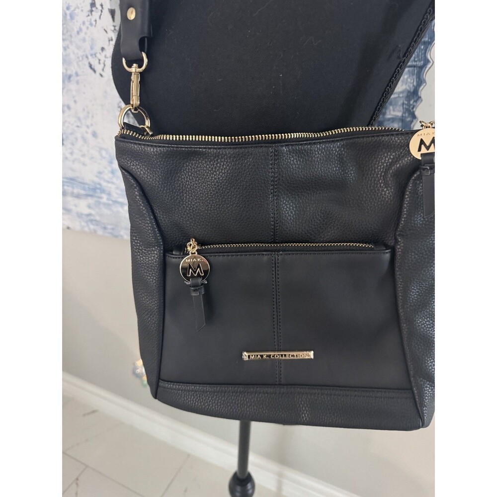 MKF Collection Nala Vegan Color-block Leather Women's Women’s Shoulder Bag by Mi
